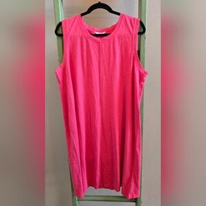 NWT Caslon Sleeveless Midi Dress, Cotton Blend, Sz XL